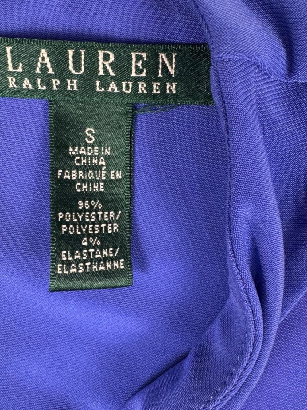 Lauren Ralph Lauren Purple Sleeveless Pleated A-Line Dress - Size Small - Picture 5 of 10